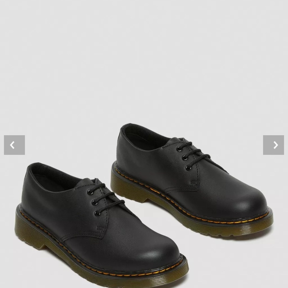 Dr. Martens Black Leather Oxfords